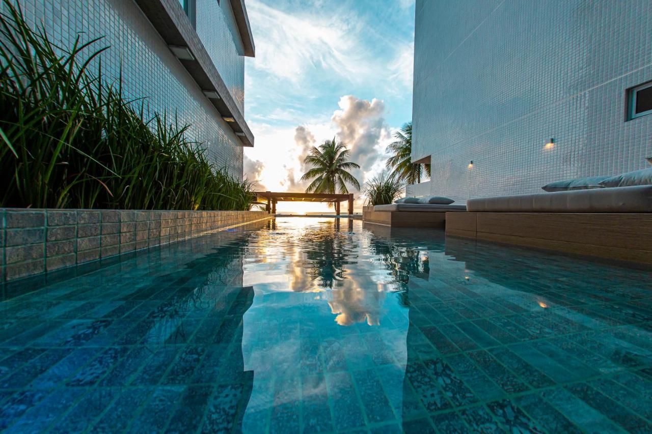Apartamento Com Jacuzzi Na Beira Mar De Joao Pessoa No Branco Haus Zewnętrze zdjęcie