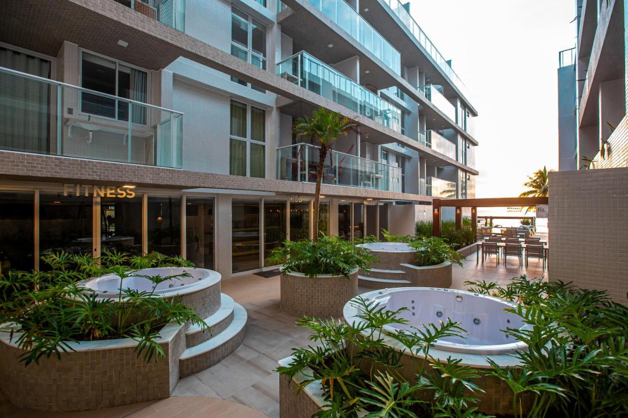 Apartamento Com Jacuzzi Na Beira Mar De Joao Pessoa No Branco Haus Zewnętrze zdjęcie