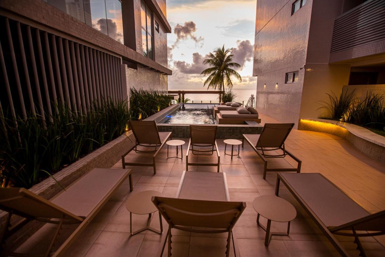 Apartamento Com Jacuzzi Na Beira Mar De Joao Pessoa No Branco Haus Zewnętrze zdjęcie