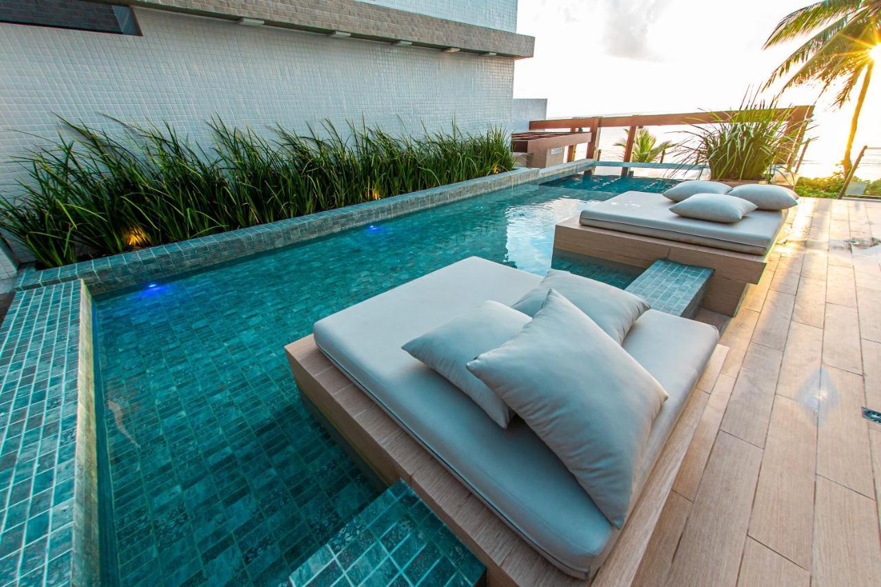 Apartamento Com Jacuzzi Na Beira Mar De Joao Pessoa No Branco Haus Zewnętrze zdjęcie